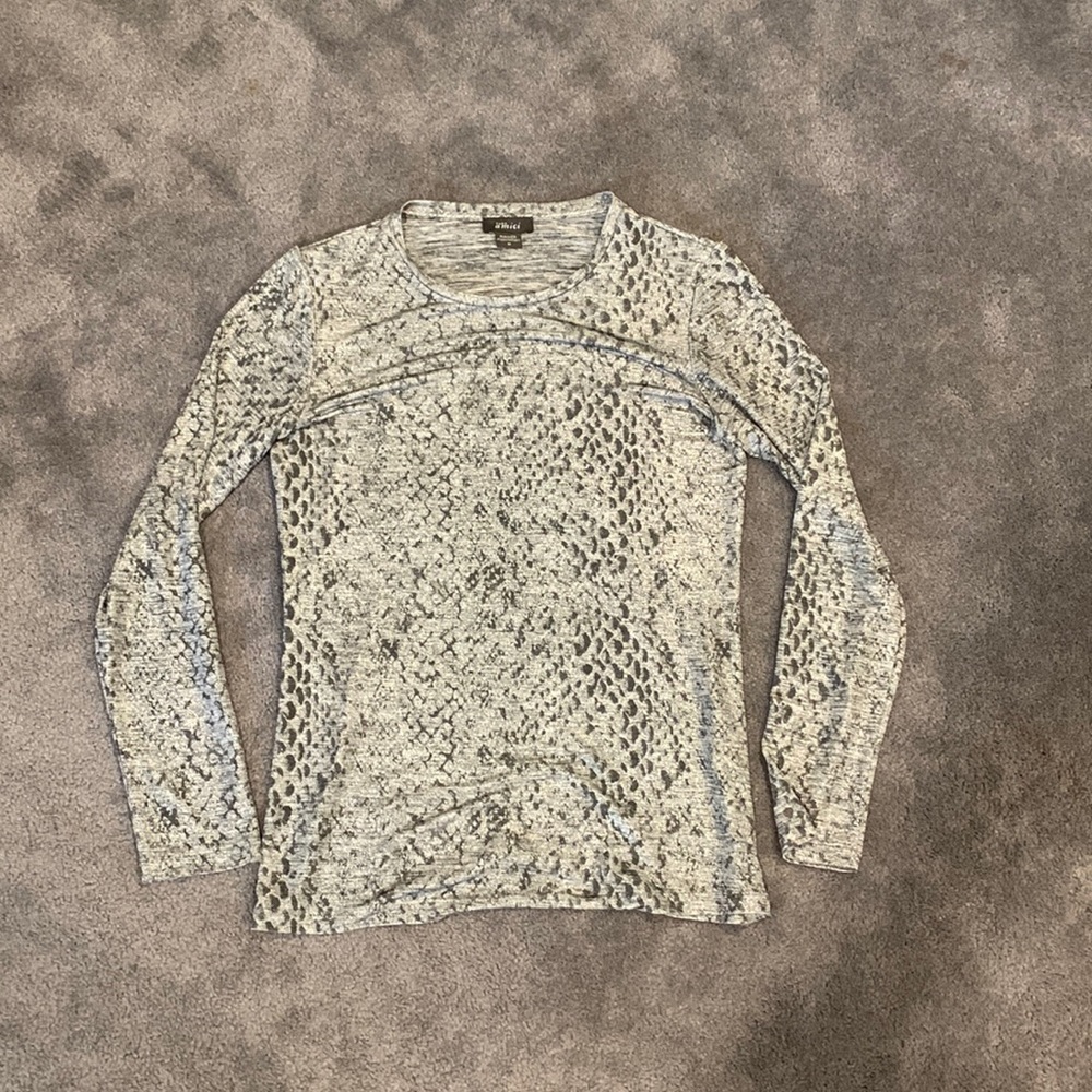 Pure Amici Shiny Silver Shirt